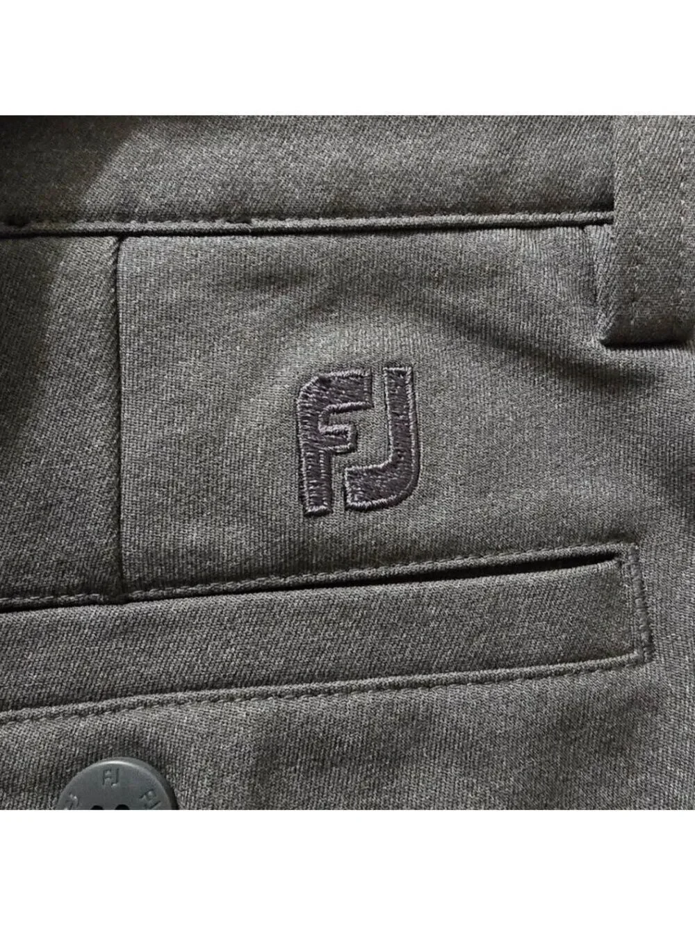 FootJoy Gray Performance Straight Leg Golf Pants Sz 42x32